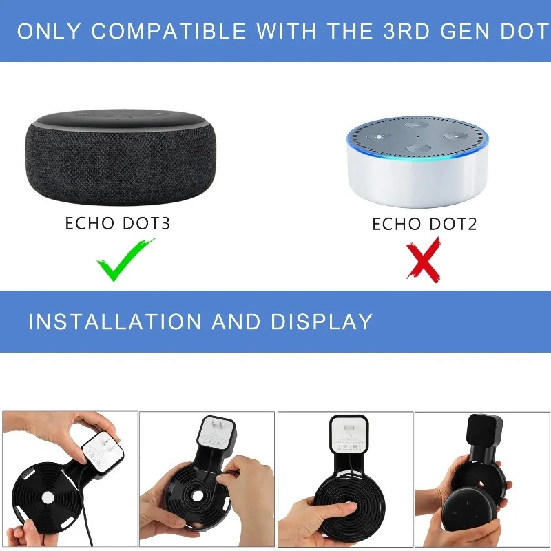 Echo Dot 3 için Duvara Montaj  - Amazon Speaker Echo Pop incelemesi ve fiyatı